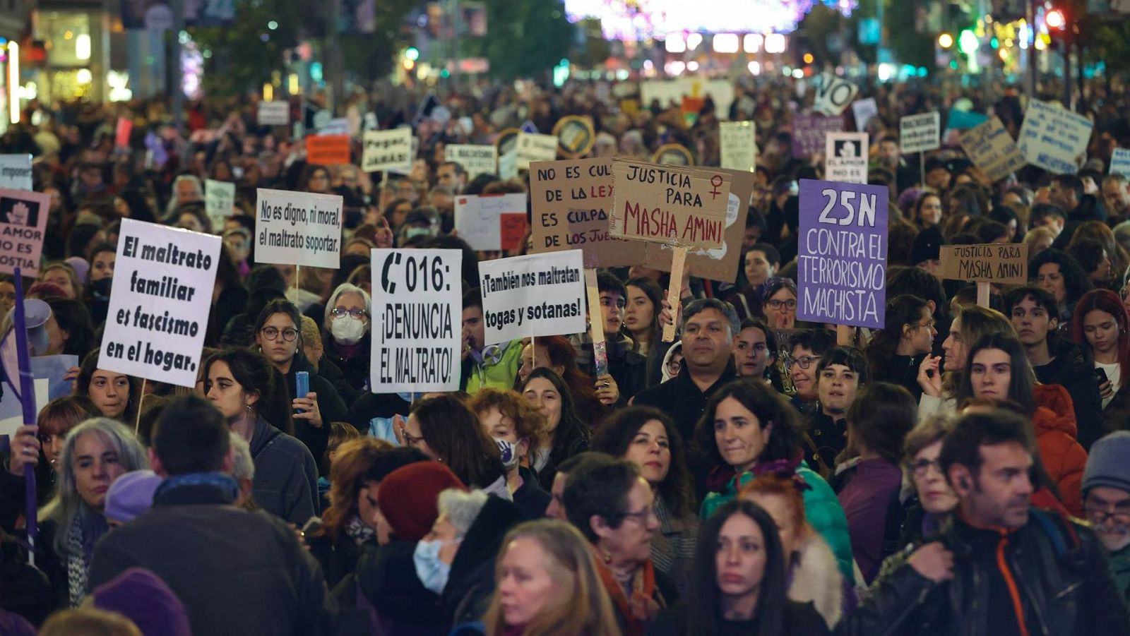 Manifestaciones del 25N: horarios y lugares de las marchas por el Día de la Eliminación de la Violencia contra la Mujer