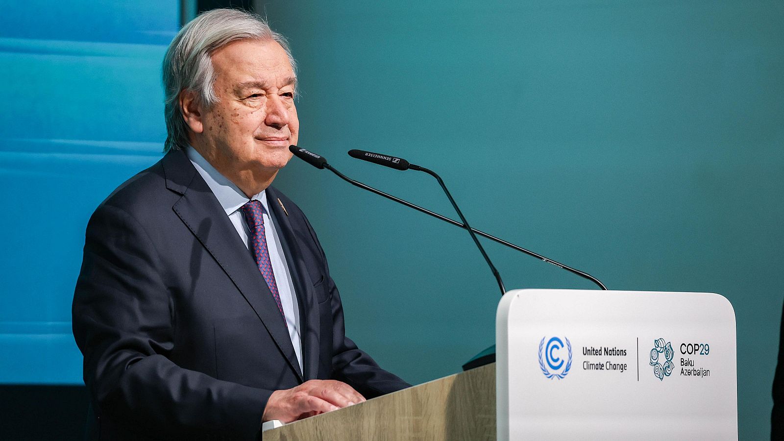 Guterres celebra el acuerdo de Bakú aunque esperaba "un resultado más ambicioso"