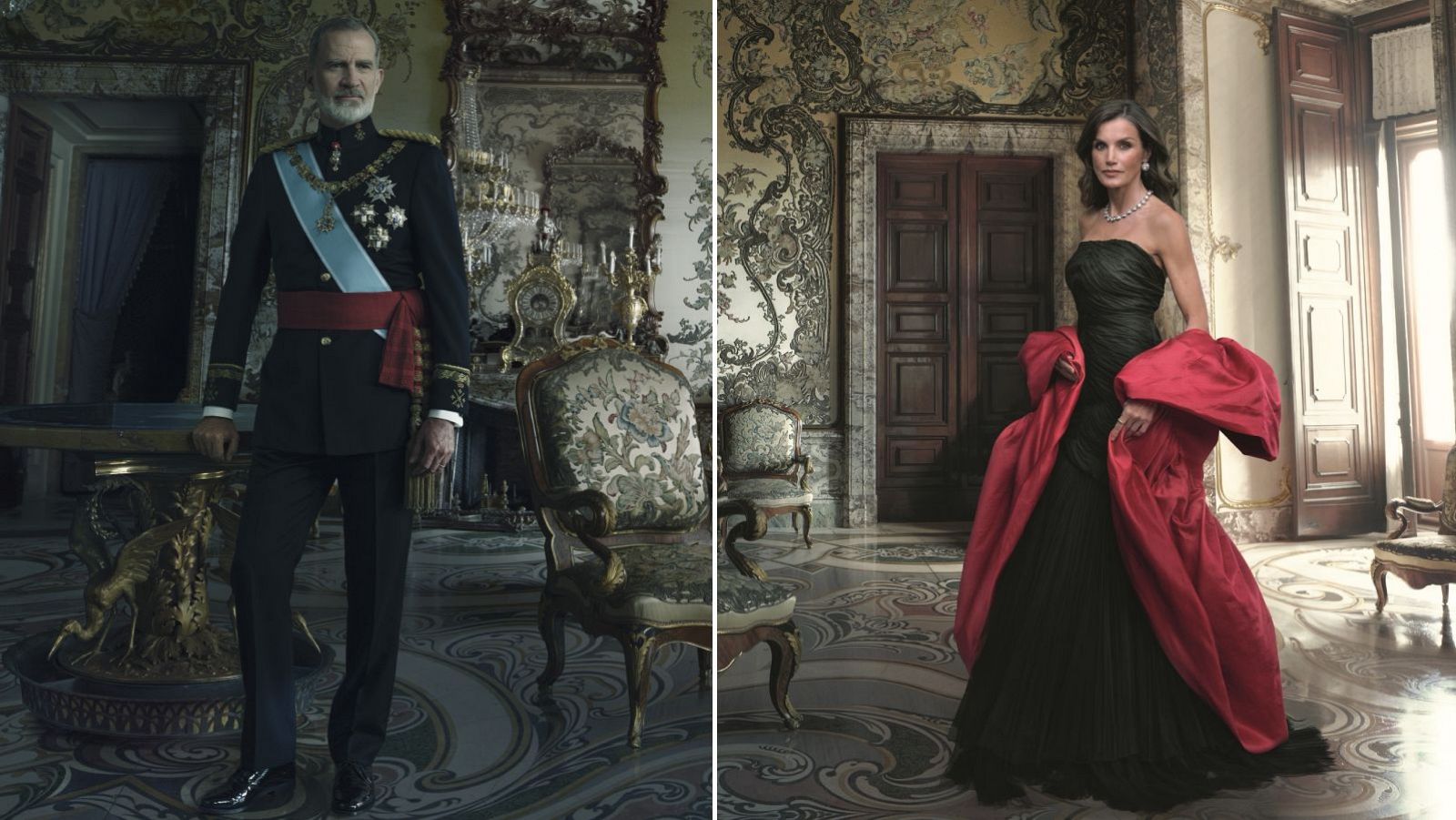 Felipe VI y la reina Letizia, retratados por Annie Leibovitz para el Banco de España