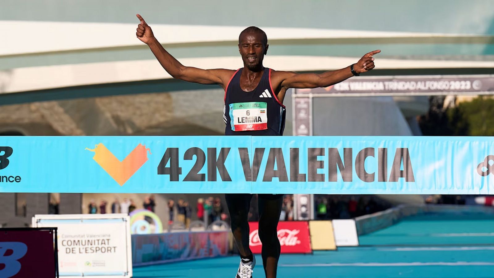 Sisay Lemma, el ganador de la pasada edición del Maratón de Valencia