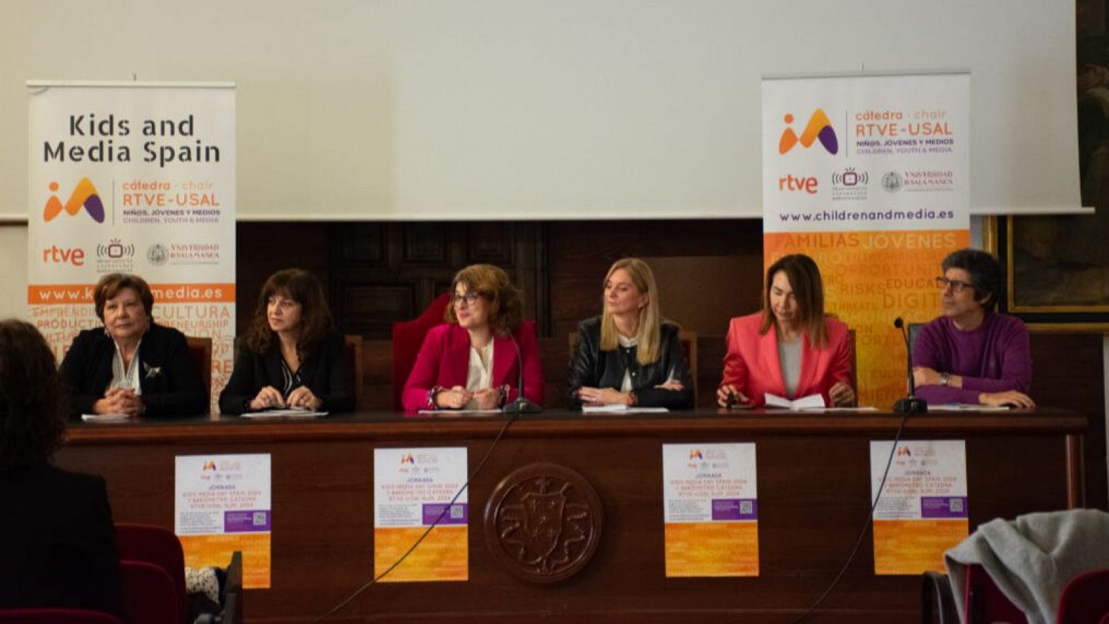 Mesa de presentación de Kids Media Day Spain 2024