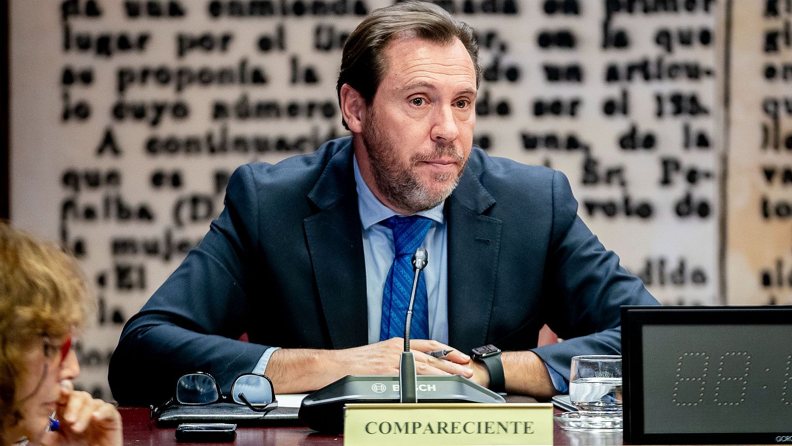 El ministro de Transportes y Movilidad Sostenible, Óscar Puente, comparece en la Comisión de Investigación por el ‘caso Koldo’