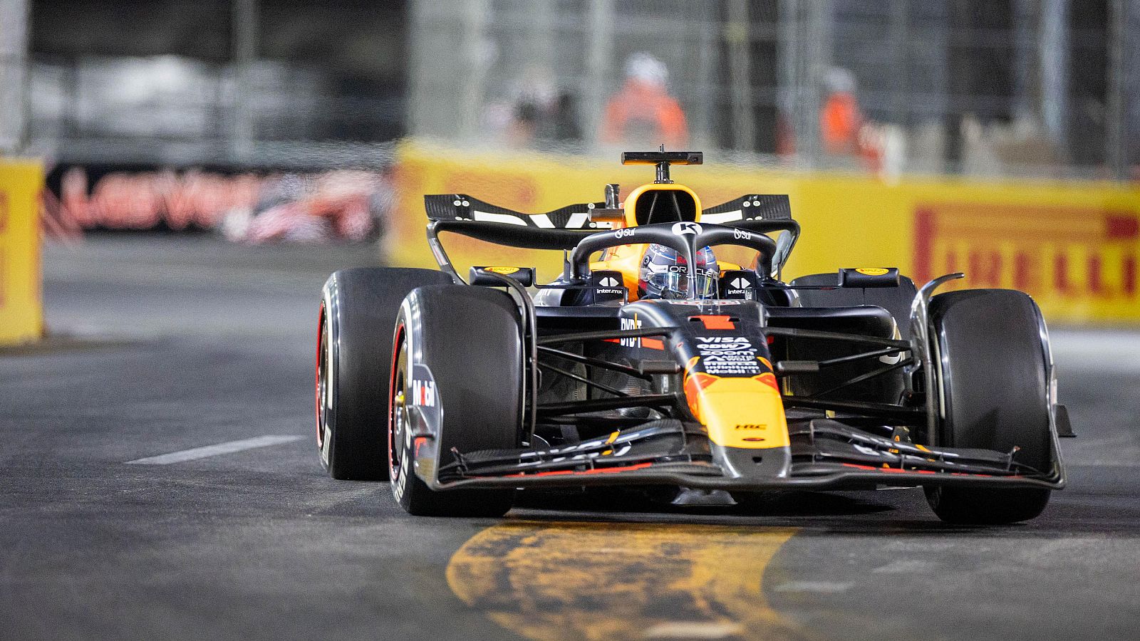 Max Verstappen, en el GP de Las Vegas