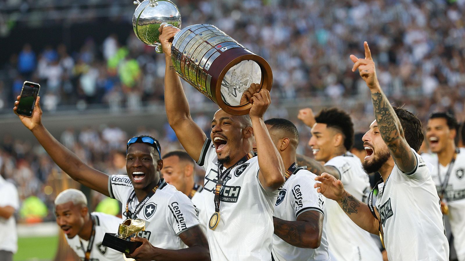 El Botafogo celebra la Libertadores