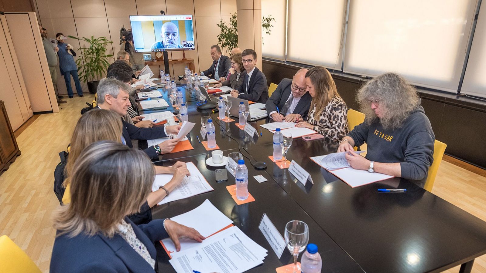 Reunión del nuevo Consejo de Administración de RTVE