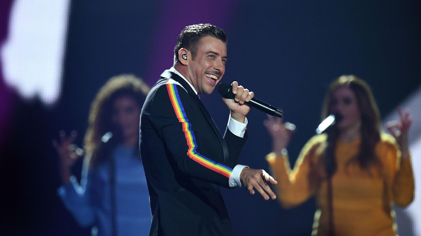 Francesco Gabbani representó a Italia en Kiev 2017