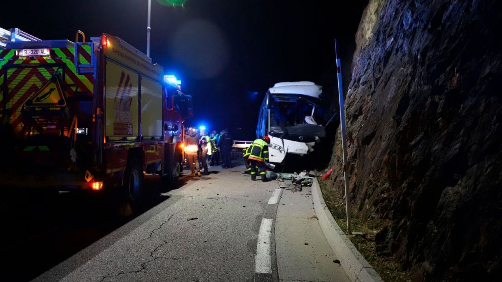 La Justicia francesa investiga por homicidio involuntario el accidente del autobús español