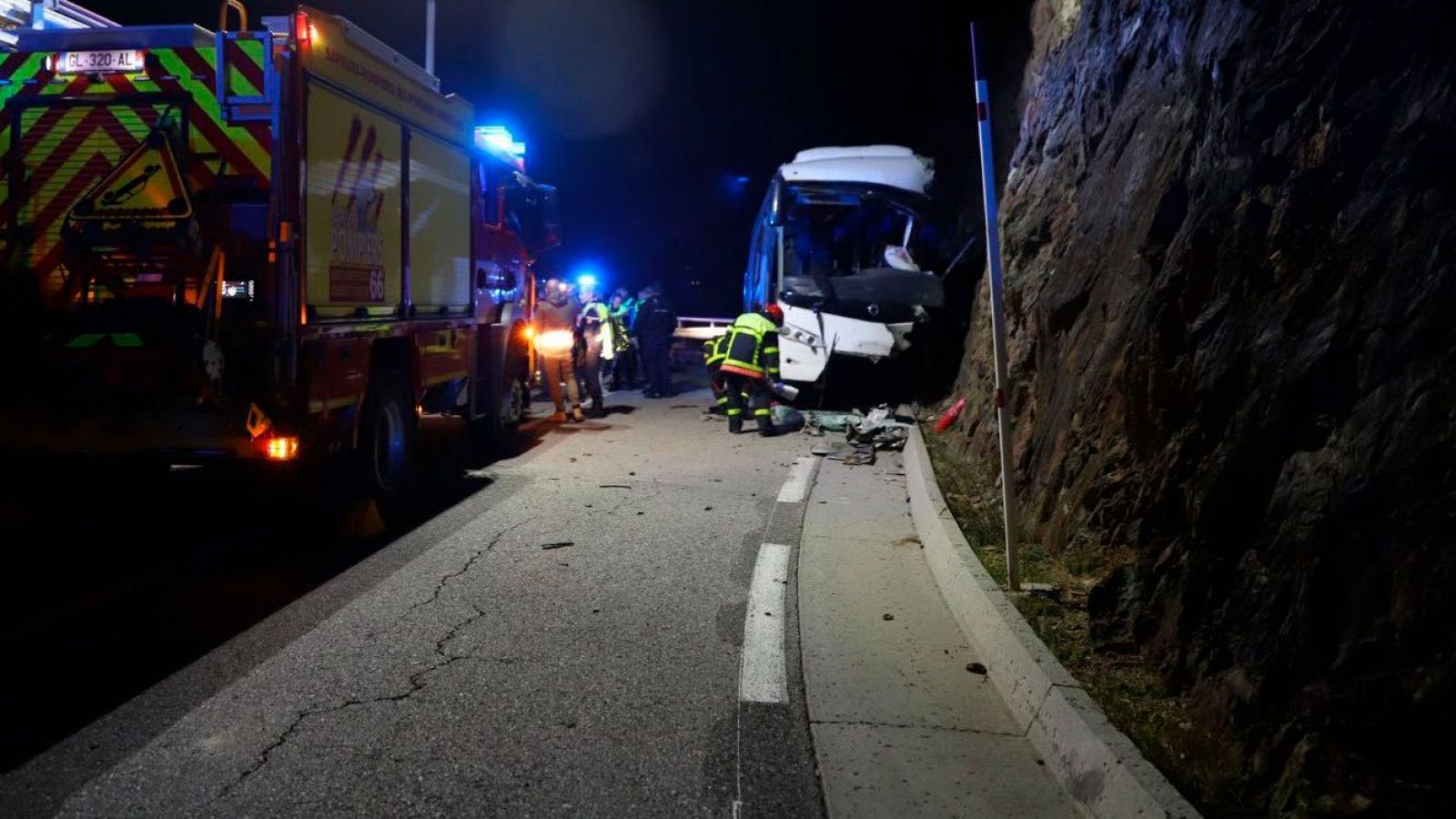 Imputado por homicidio involuntario el chófer del autobús español siniestrado en los Pirineos