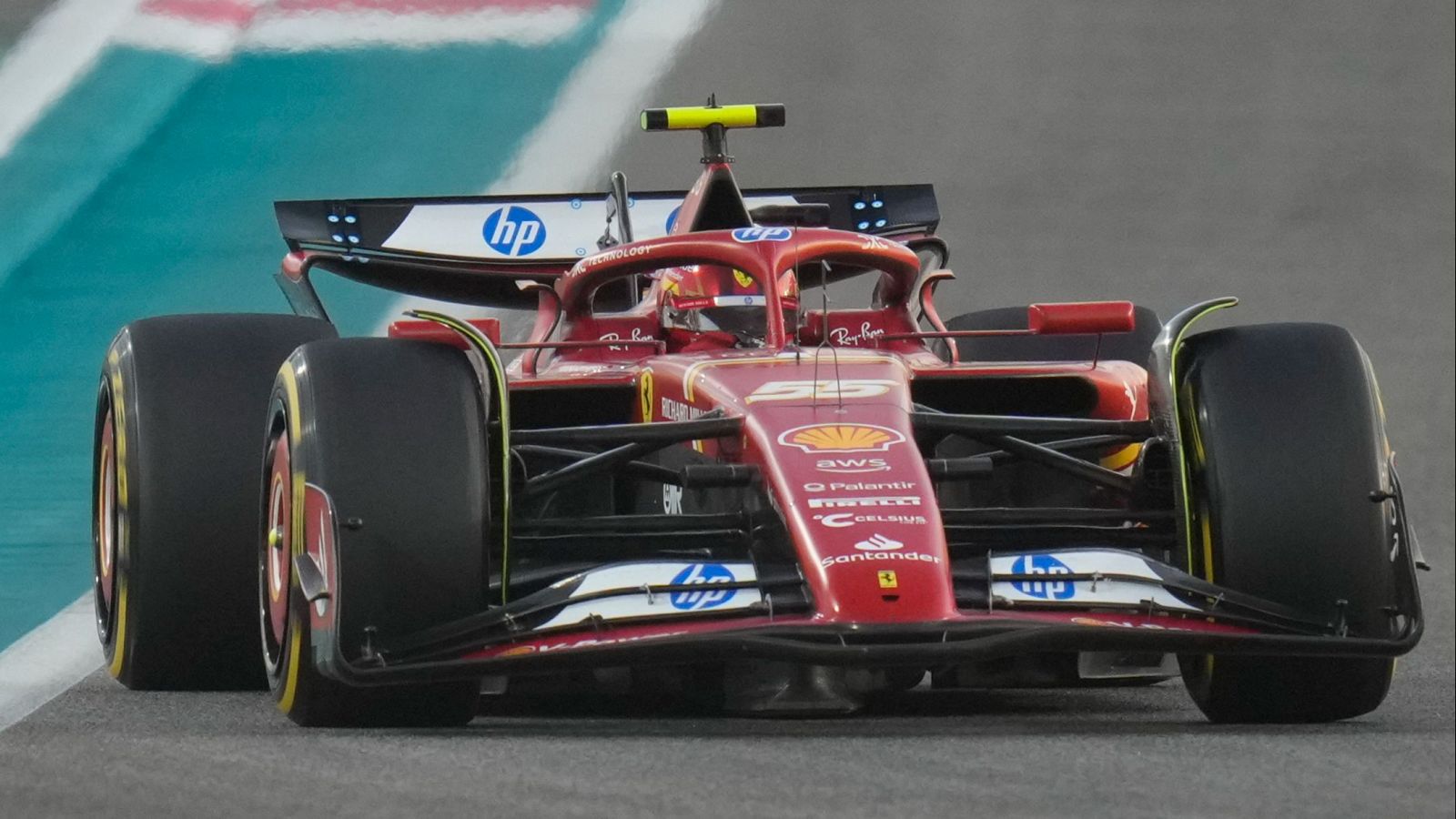 F1 - GP Abu Dhabi 2024, carrera: Carlos Sainz, en su última carrera como piloto de Ferrari