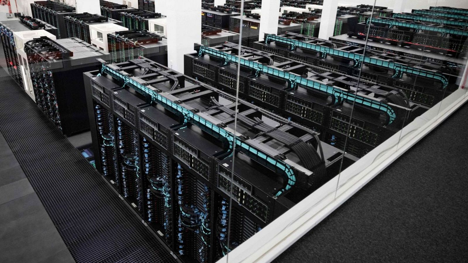 Una part del MareNostrum 5, el nou superordinador del Barcelona Supercomputing Center