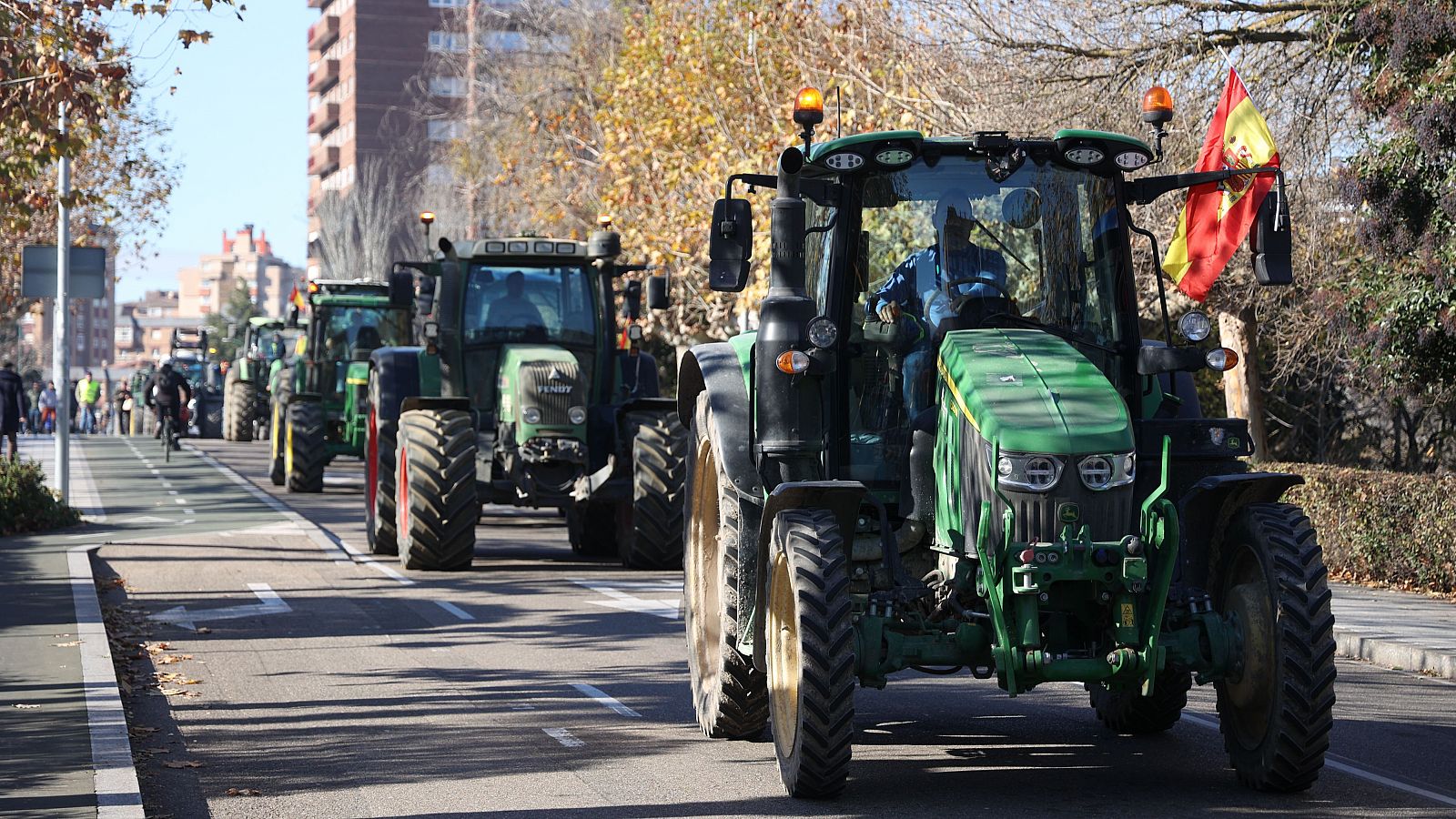 El campo protesta en las calles contra el acuerdo de Mercosur