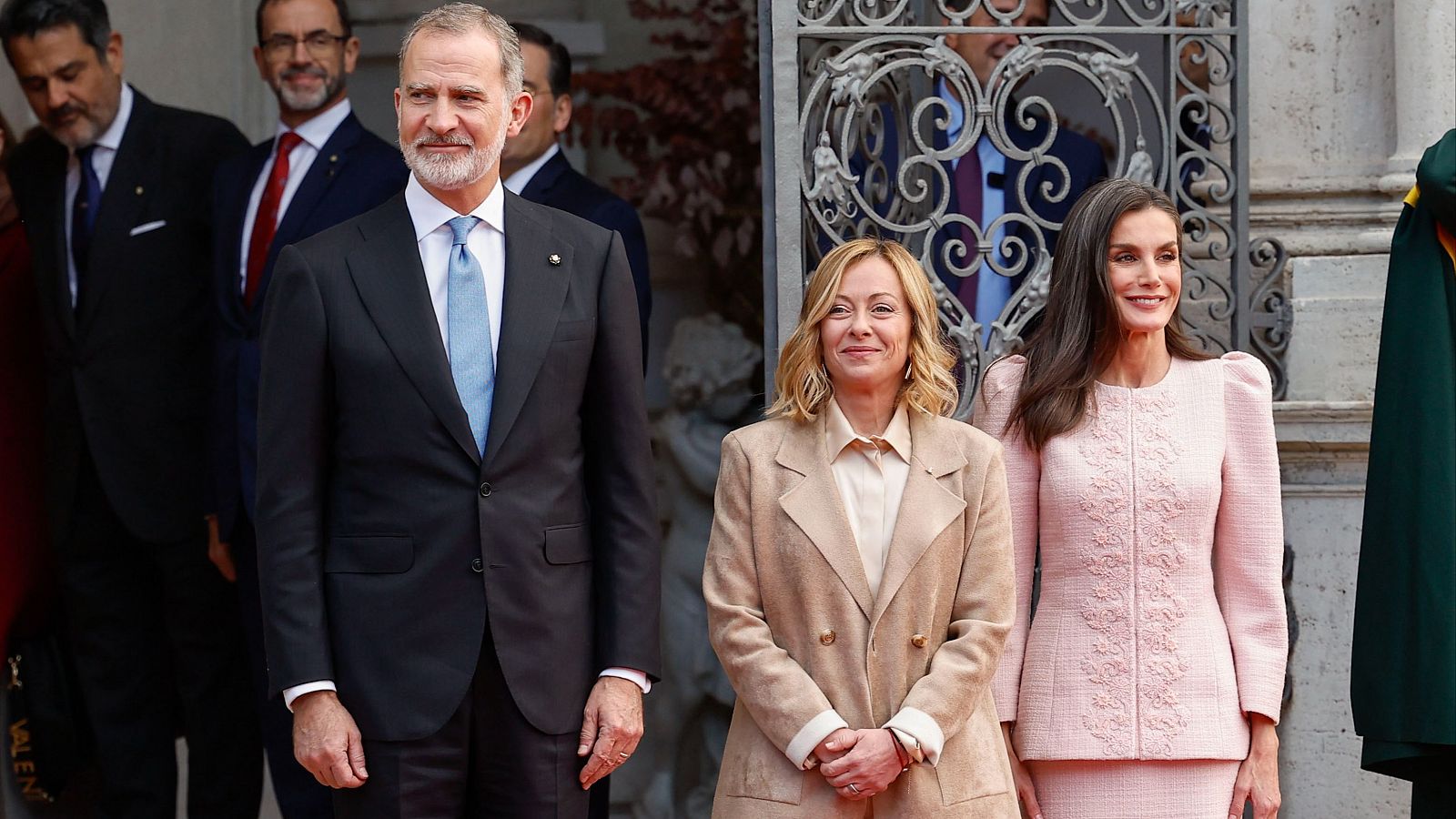 Almuerzo en honor de los reyes de España ofrecido por la primera ministra italiana, Giorgia Meloni