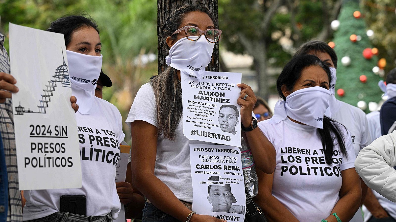 Concentración en Caracas para pedir la liberación de presos políticos