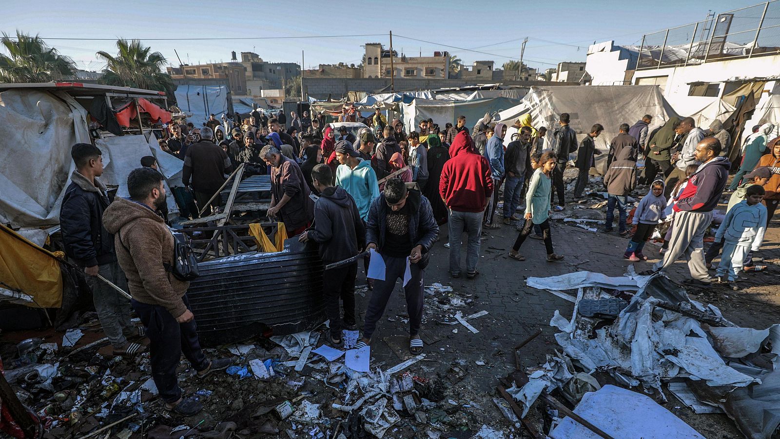 Más de una treintena de muertos, incluidos niños, tras una serie de ataques israelíes en Gaza