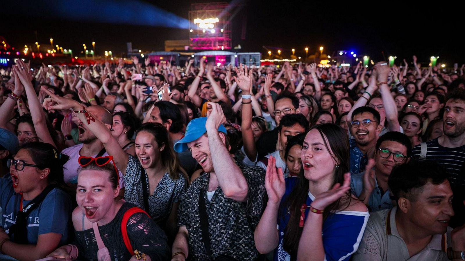 Ple d'assistència al Primavera Sound 2024, que va registrar 268.000 visitants.