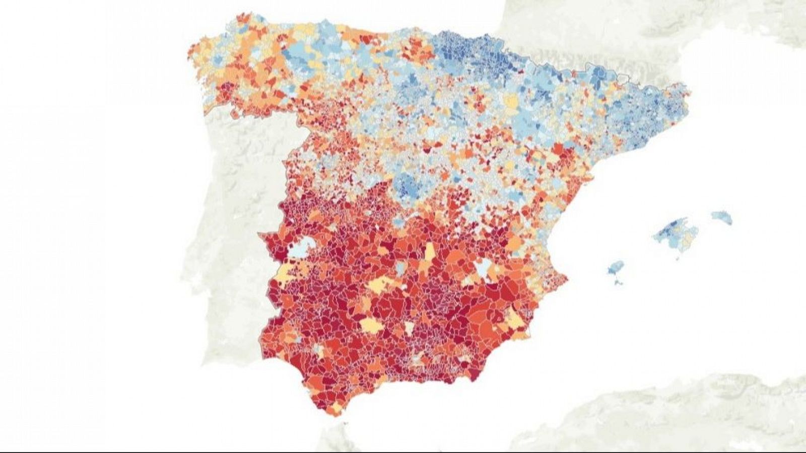 ¿Cuánto ganan tus vecinos? El mapa de la renta y el origen de los ingresos, calle a calle