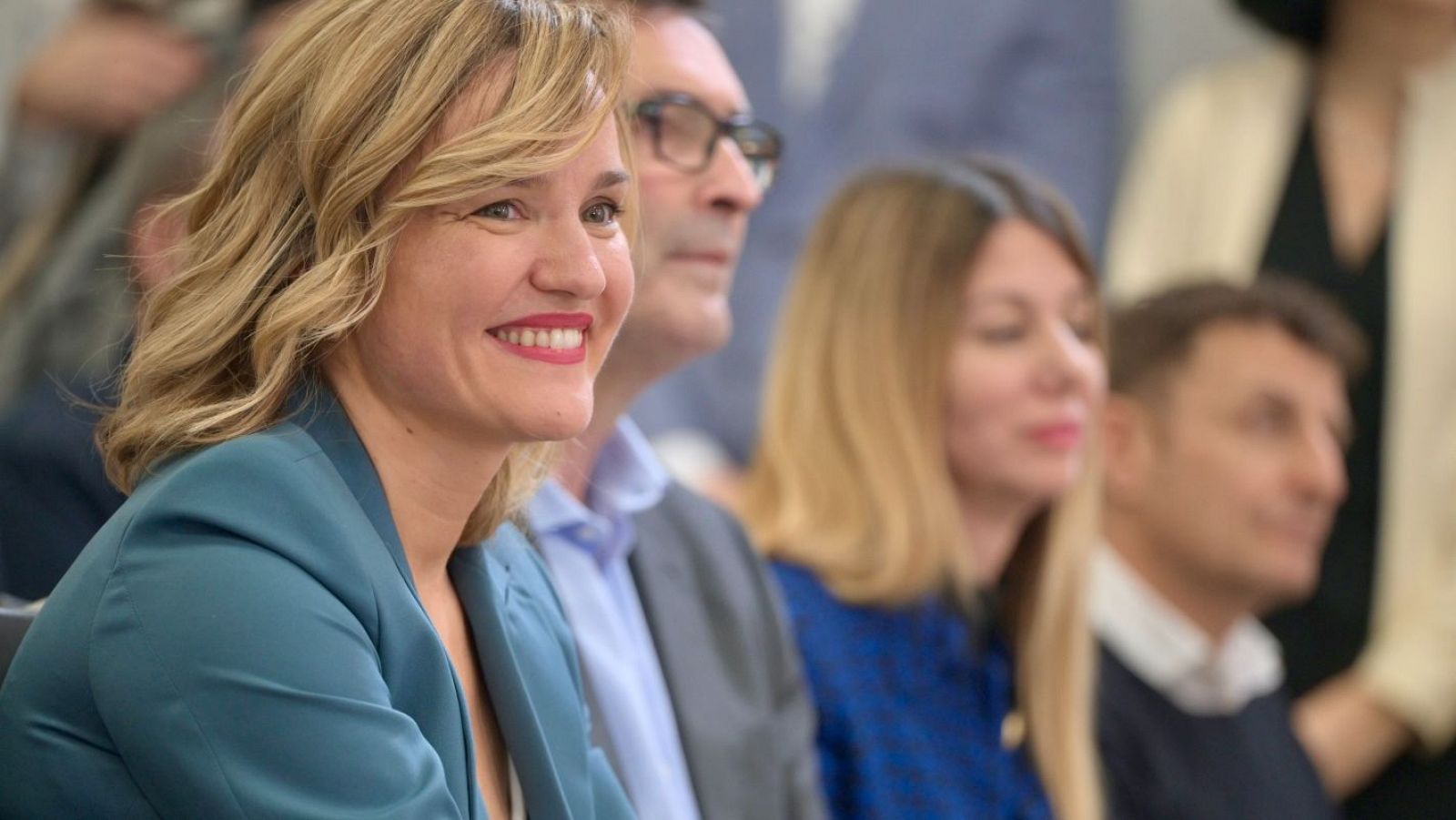 Pilar Alegría presenta su candidatura a liderar el PSOE Aragonés