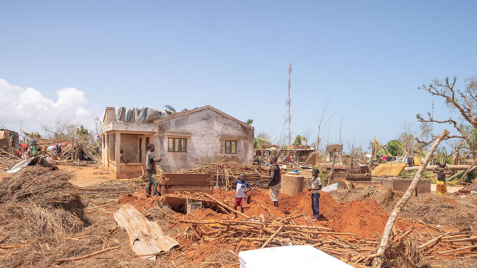 El paso del ciclón Chido deja casi un centenar de muertos en Mozambique