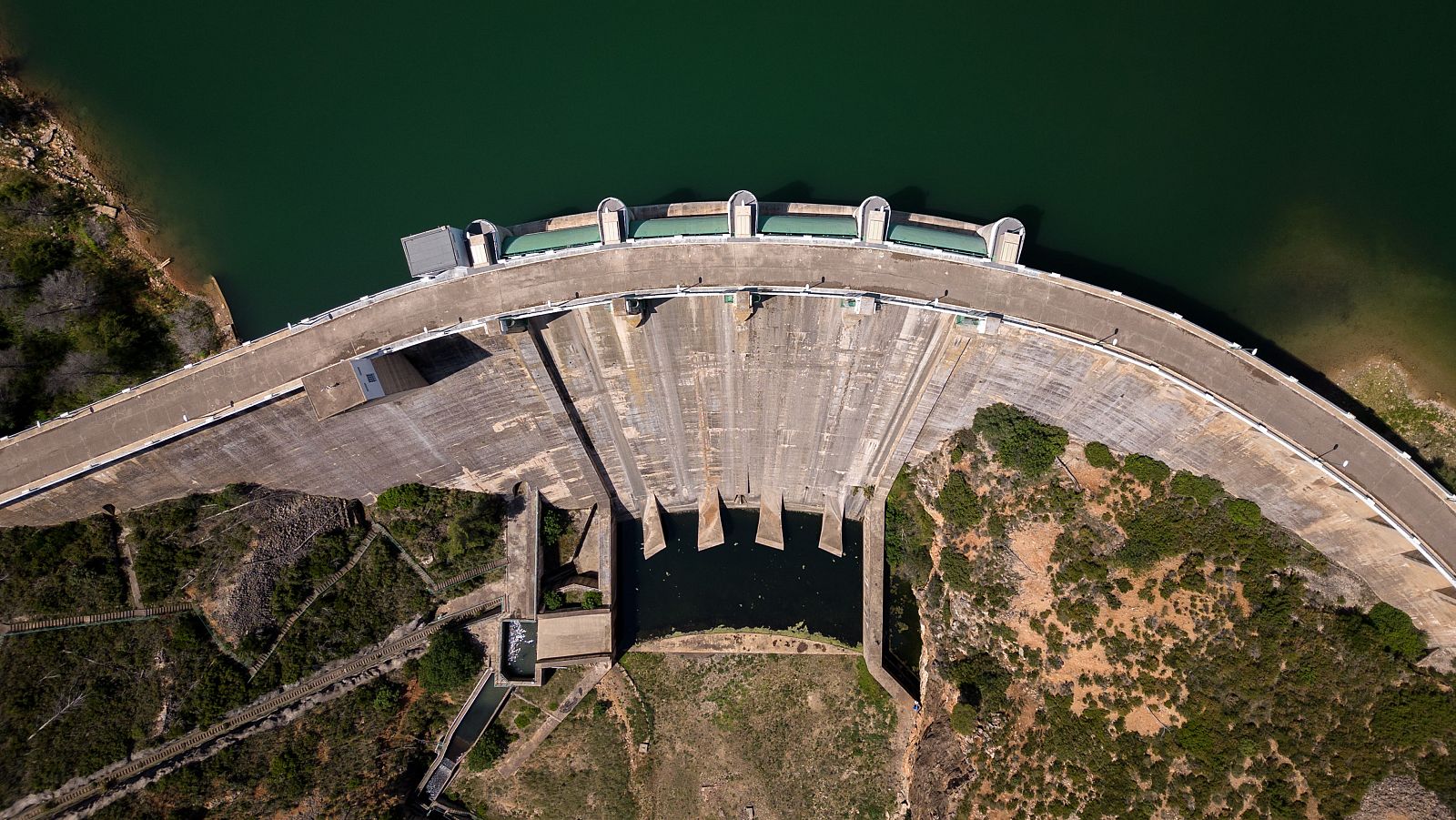 Vista del embalse de Forata, en Valencia, en una imagen de archivo de 2023