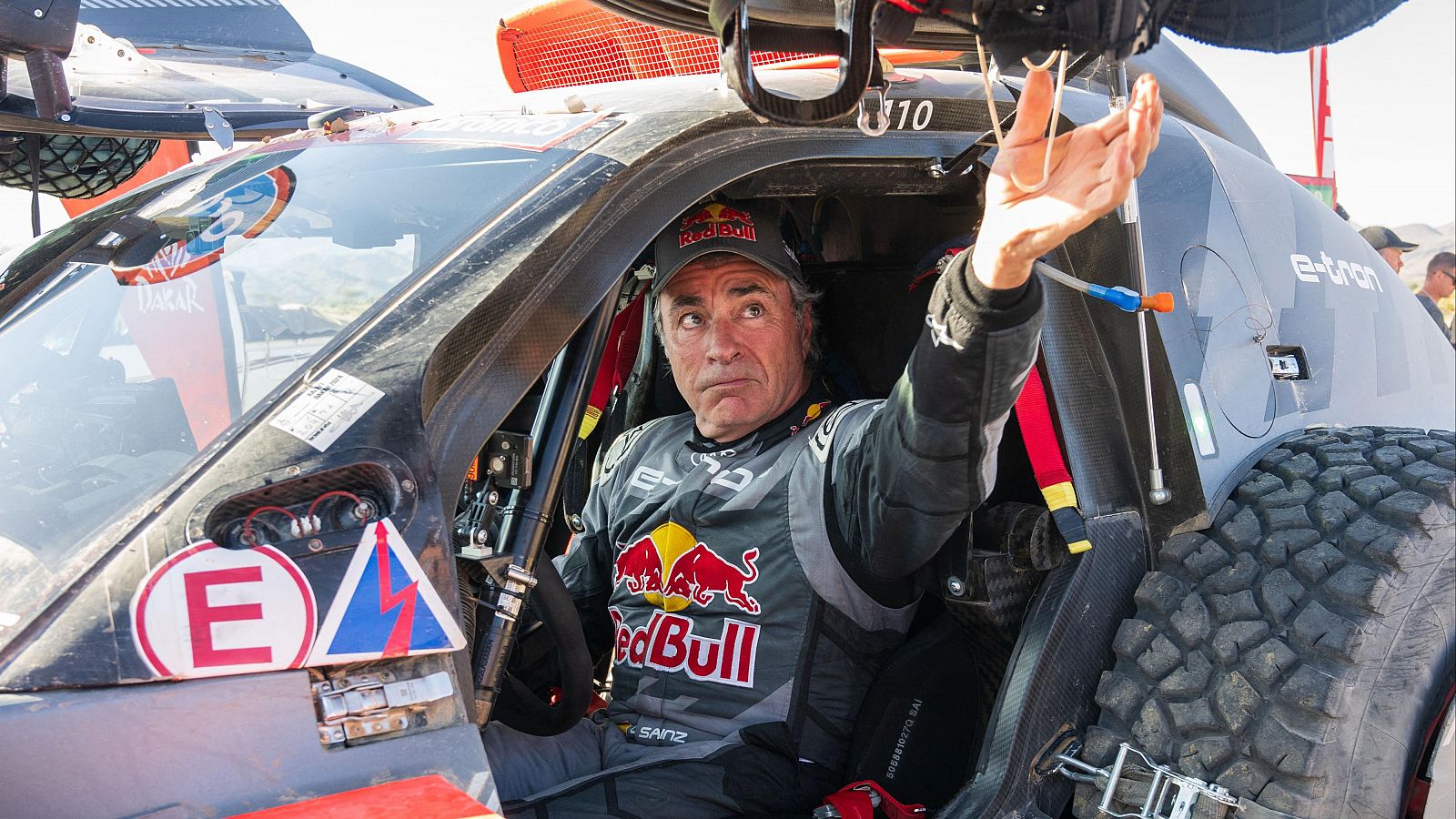 Carlos Sainz, el ganador de la pasada edición del Rally Dakar