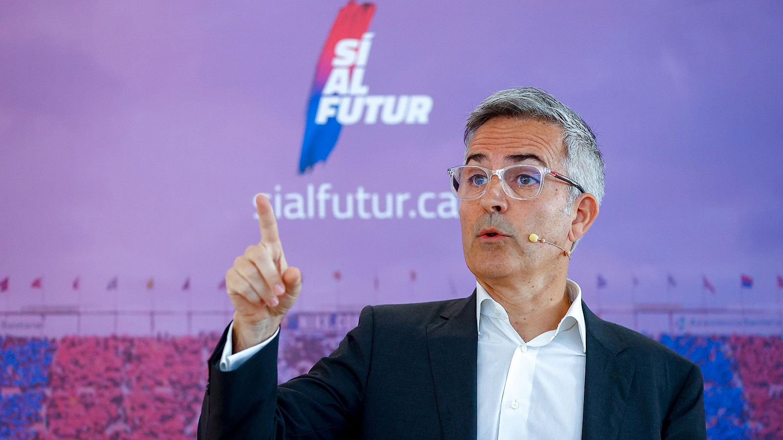 Víctor Font, líder de la plataforma 'Sí al Futur'