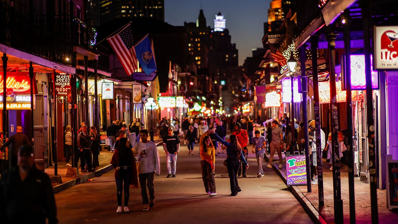 El terrorista de Nueva Orleans grabó las calles de ciudad con gafas inteligentes