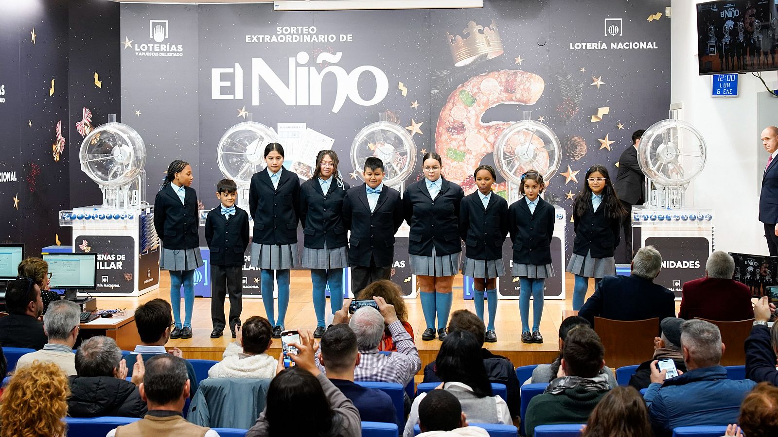 Celebración del Sorteo Extraordinario de la Lotería de El Niño 2025