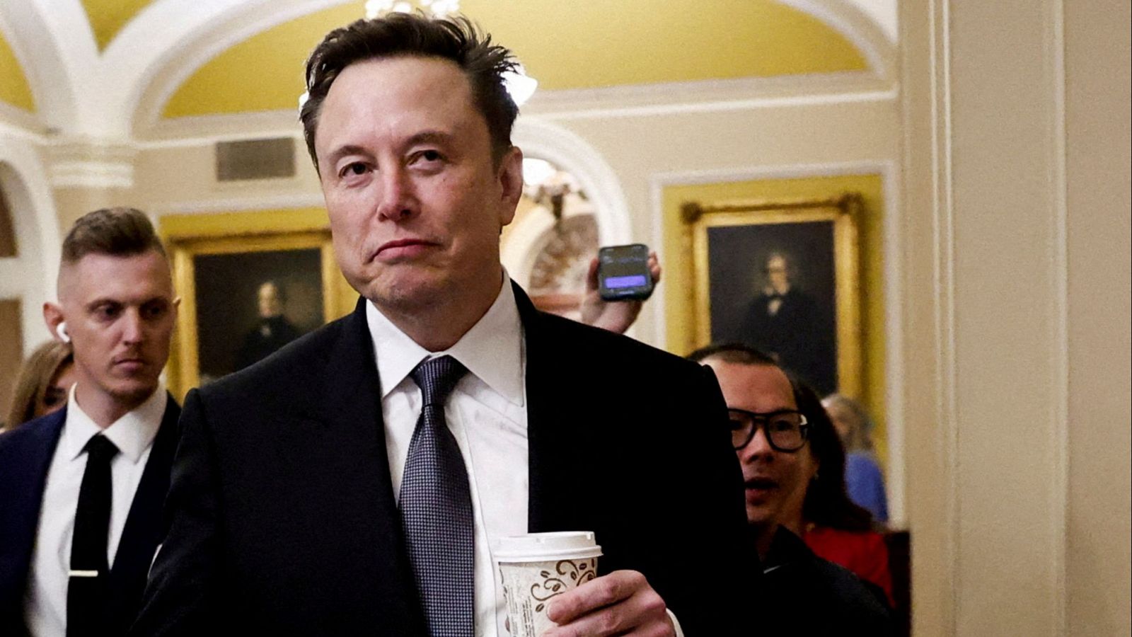 El magnate estadounidense Elon Musk en Washington