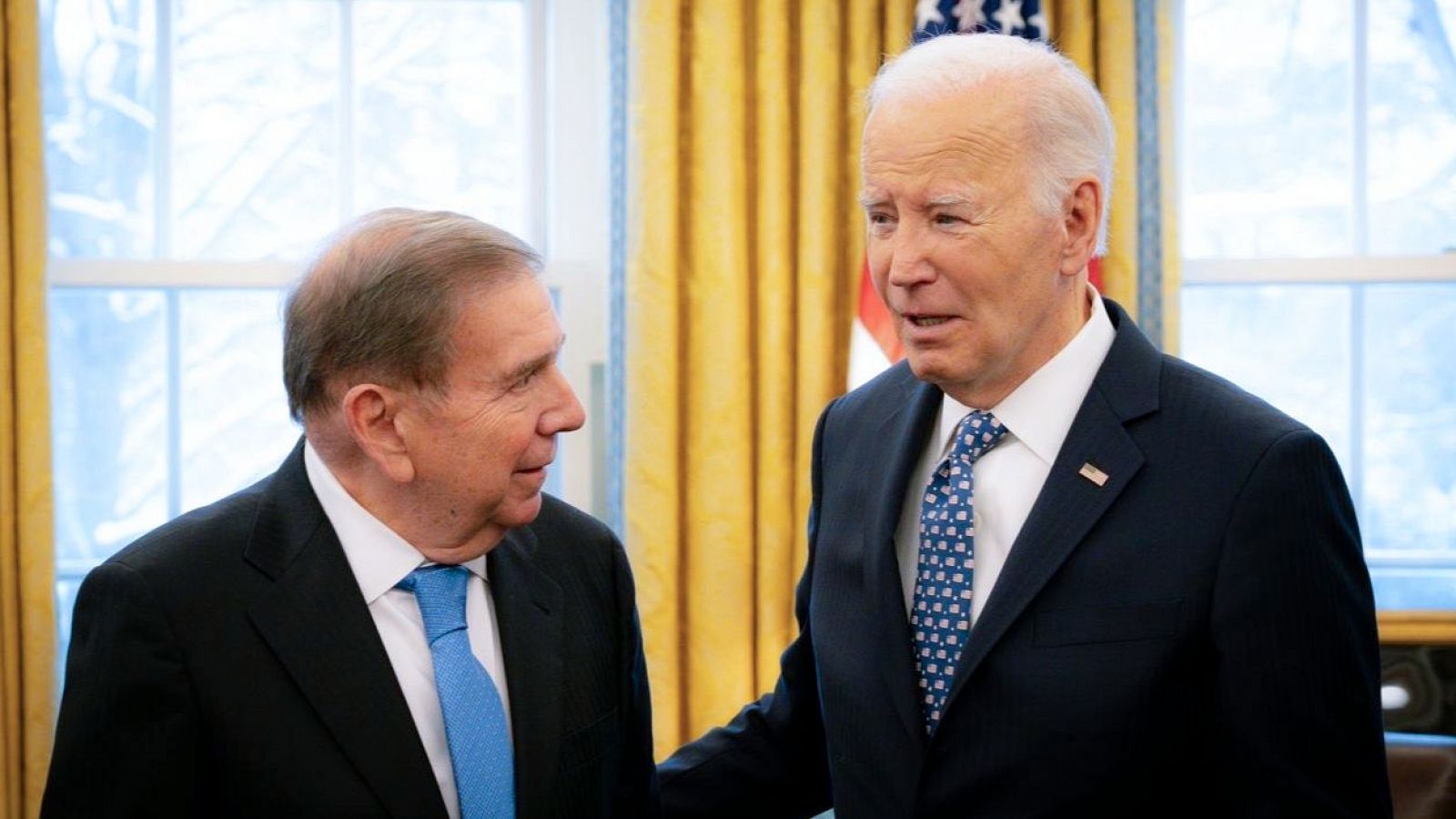 Biden coincide con Edmundo González en que debe "honrarse" su "victoria" sobre Maduro