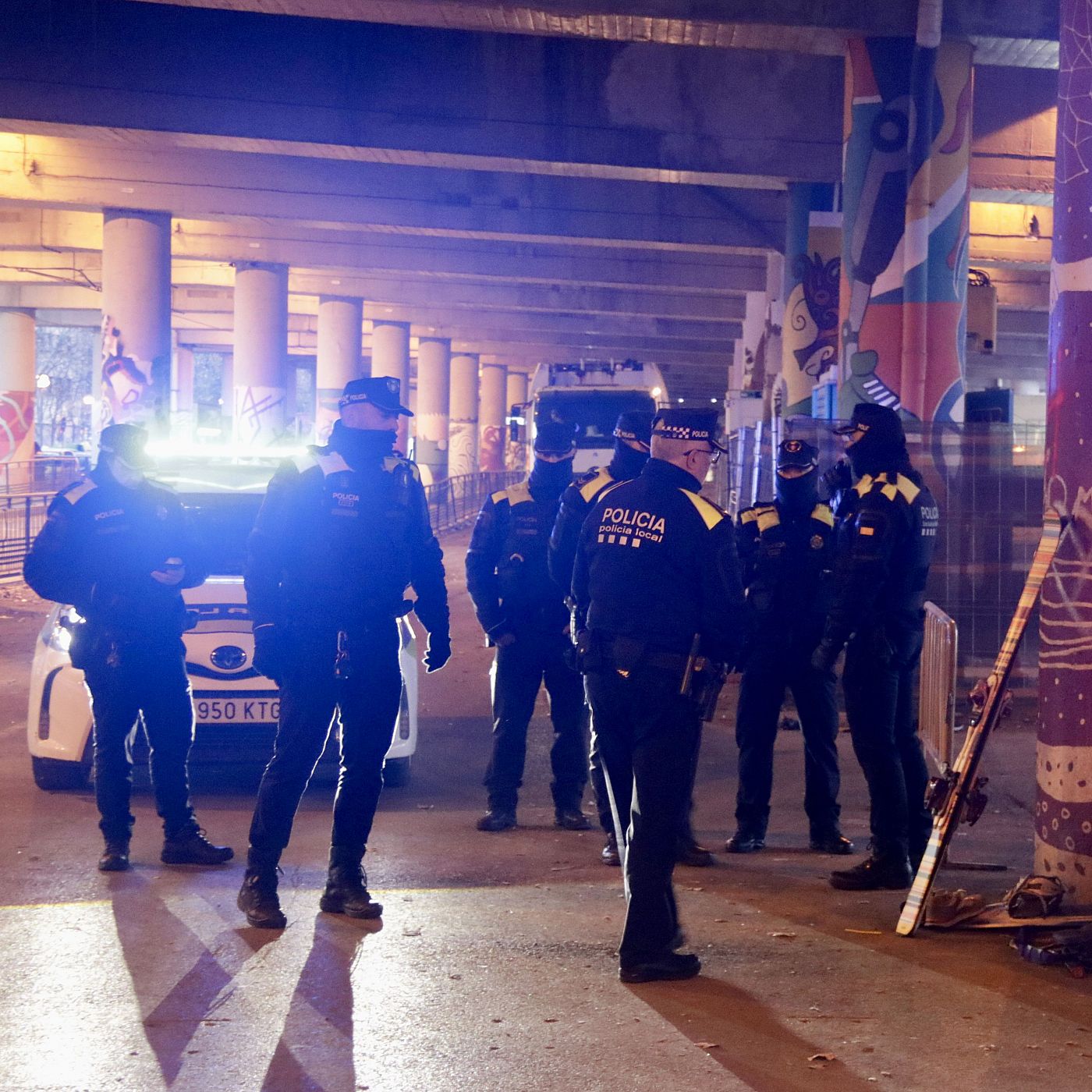 Operació policial a Sant Adrià del Besòs