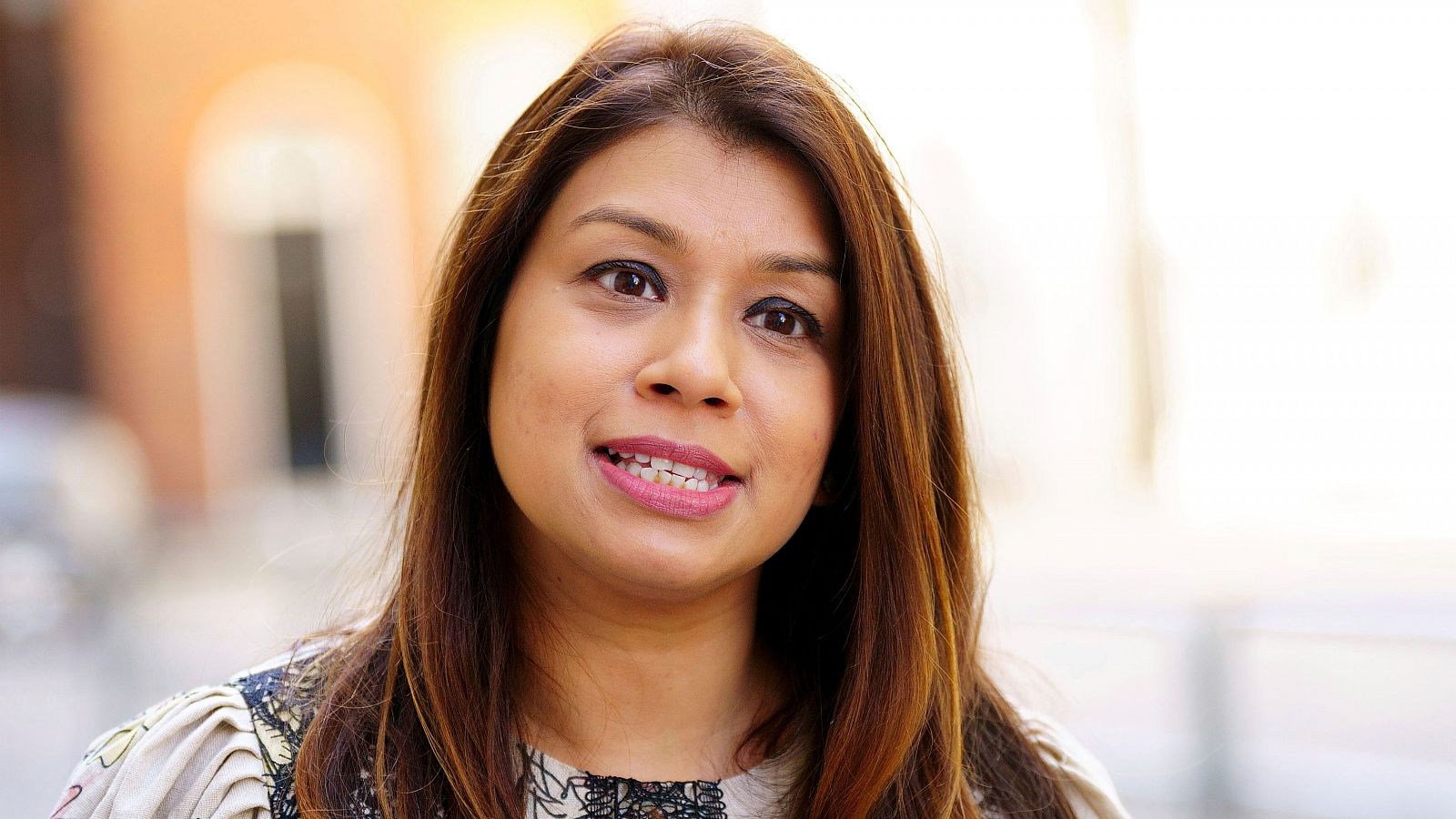 Imagen de archivo de la exsecretaria de Estado del Tesoro británica, entonces diputada del Parlamento, Tulip Siddiq (13 de mayo de 2022)