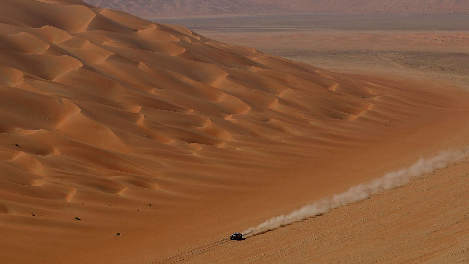 Etapa 12 del Dakar 2025: Seth Quintero durante la penúlitma etapa