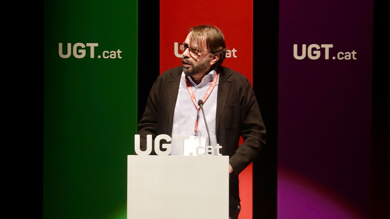 El secretari general de la UGT a Catalunya, Camil Ros, al 17è Congrés del sindicat | Jordi Pujolar