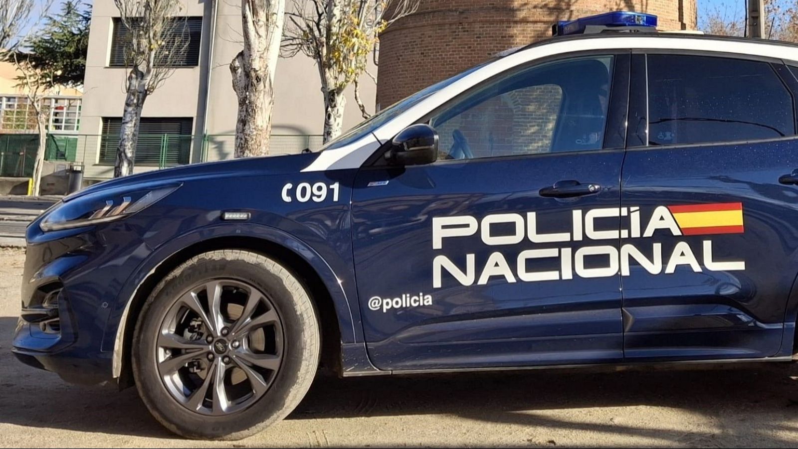 Imagen de archivo de un vehículo de la Policía Nacional