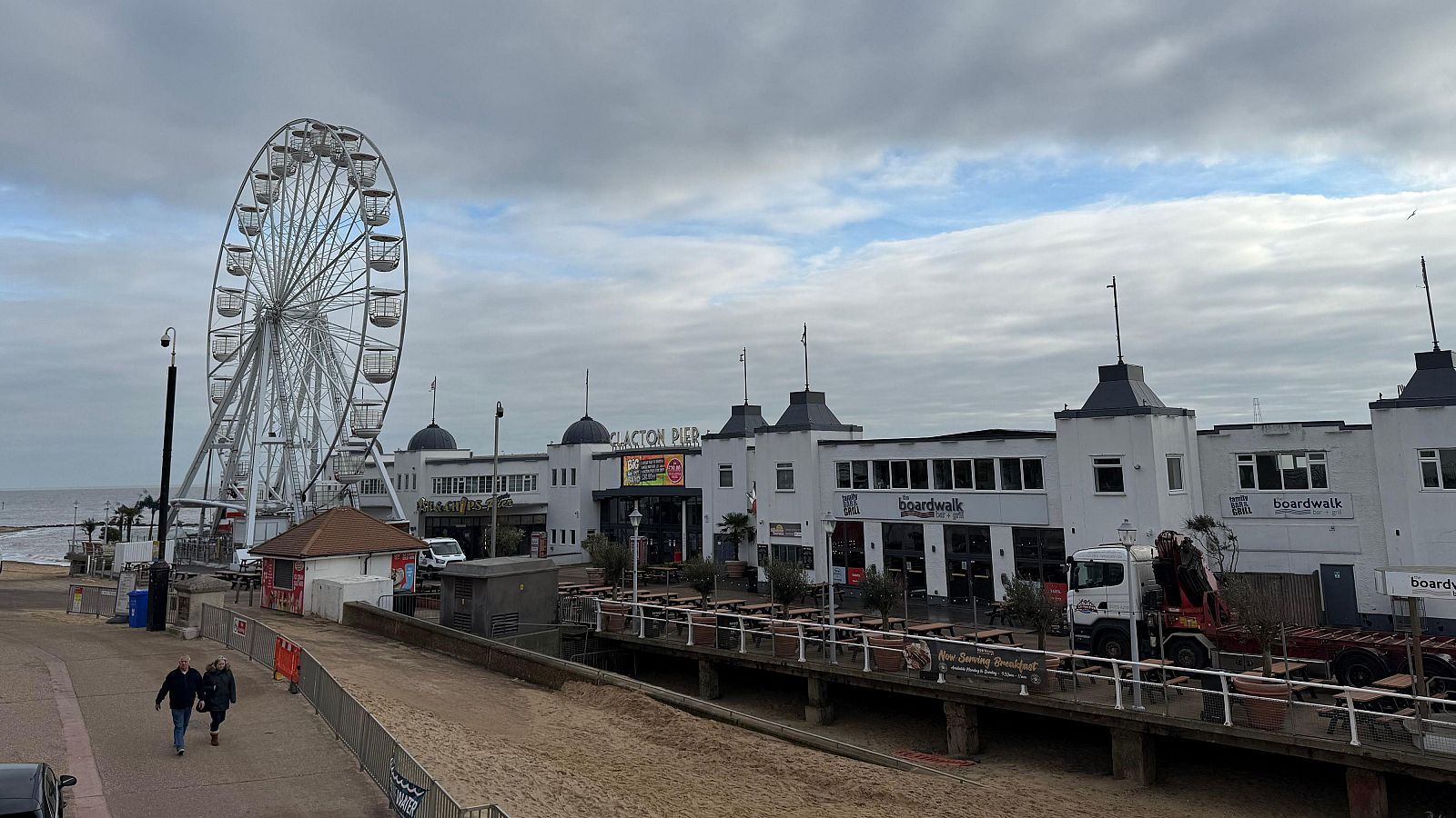 Clacton Pier, muelle artificial de Clacton-on-Sea y punto icónico de la ciudad inglesa