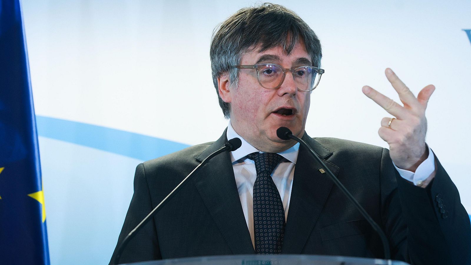 El expresidente catalán Carles Puigdemont