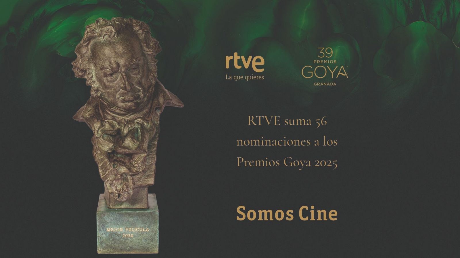 RTVE, volcada con el cine español y con los Goya