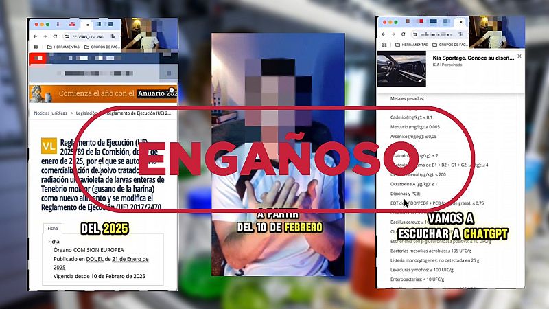 El polvo de larvas del gusano de la harina no es cancerígeno ni tóxico