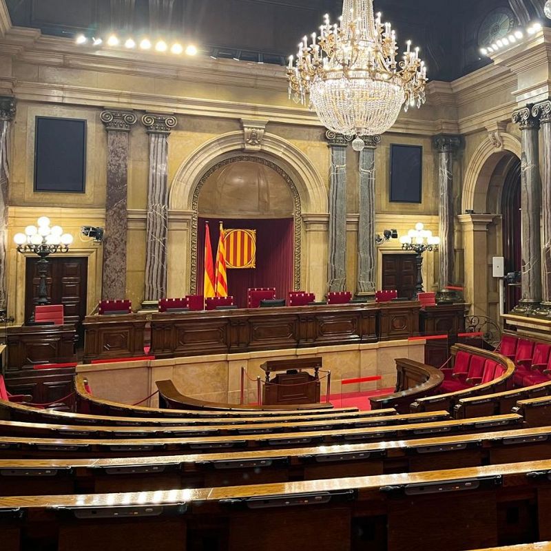 Hemicicle del Parlament de Catalunya