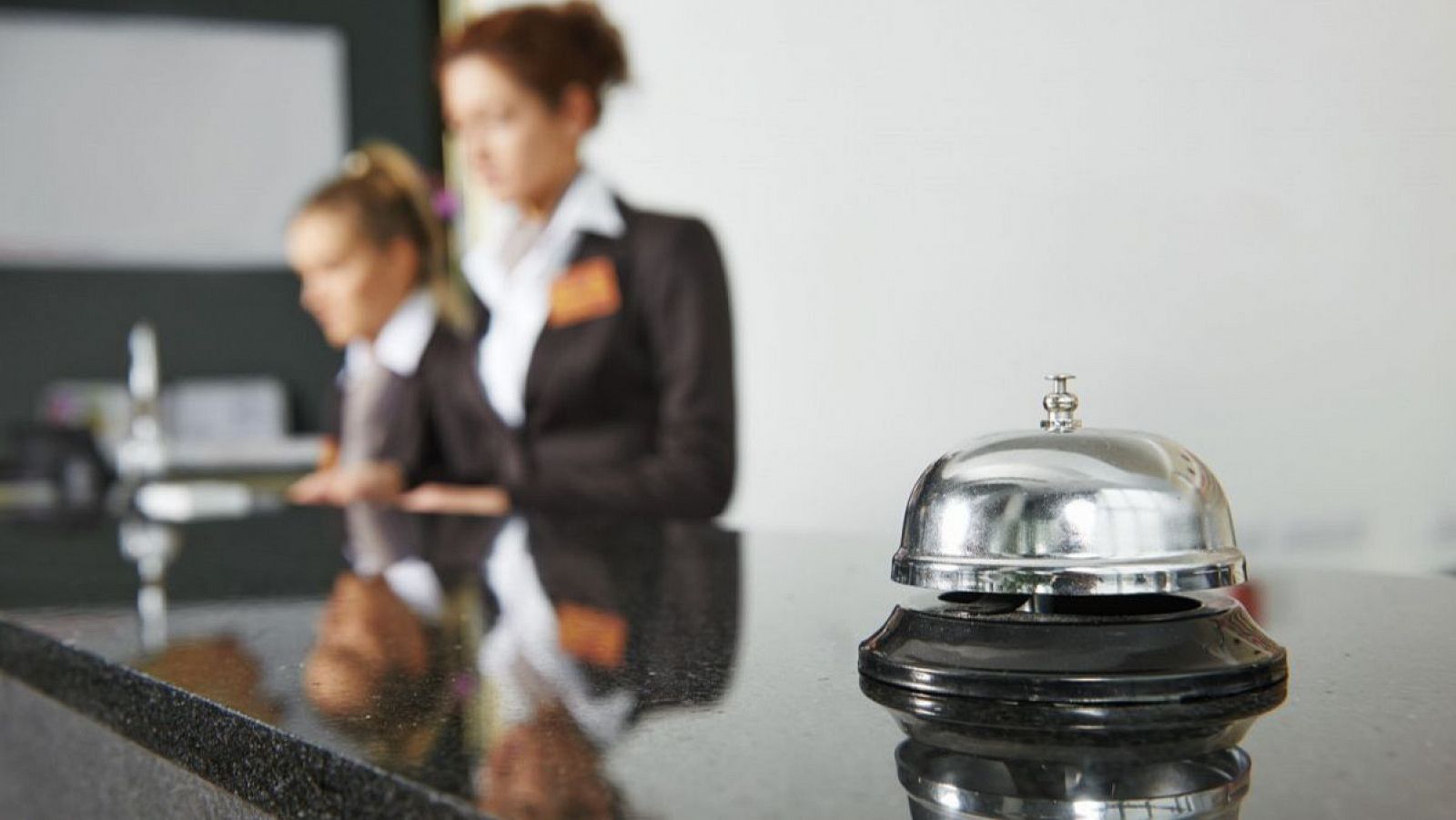 Recepción de un hotel
