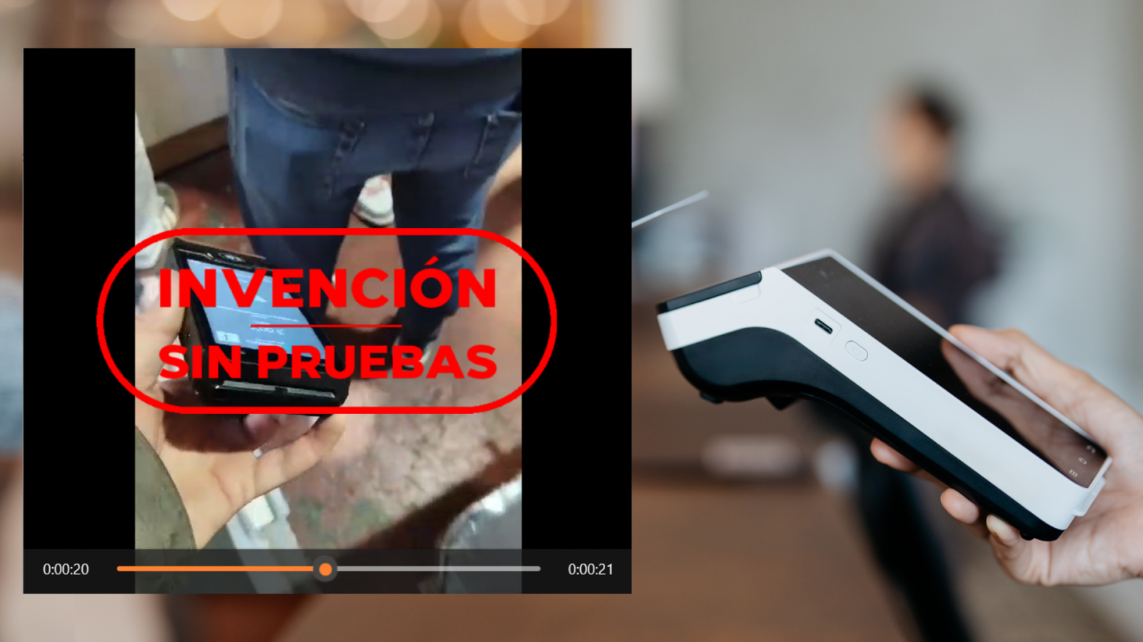 No hay constancia de robos con datáfono en tarjetas sin contacto en España