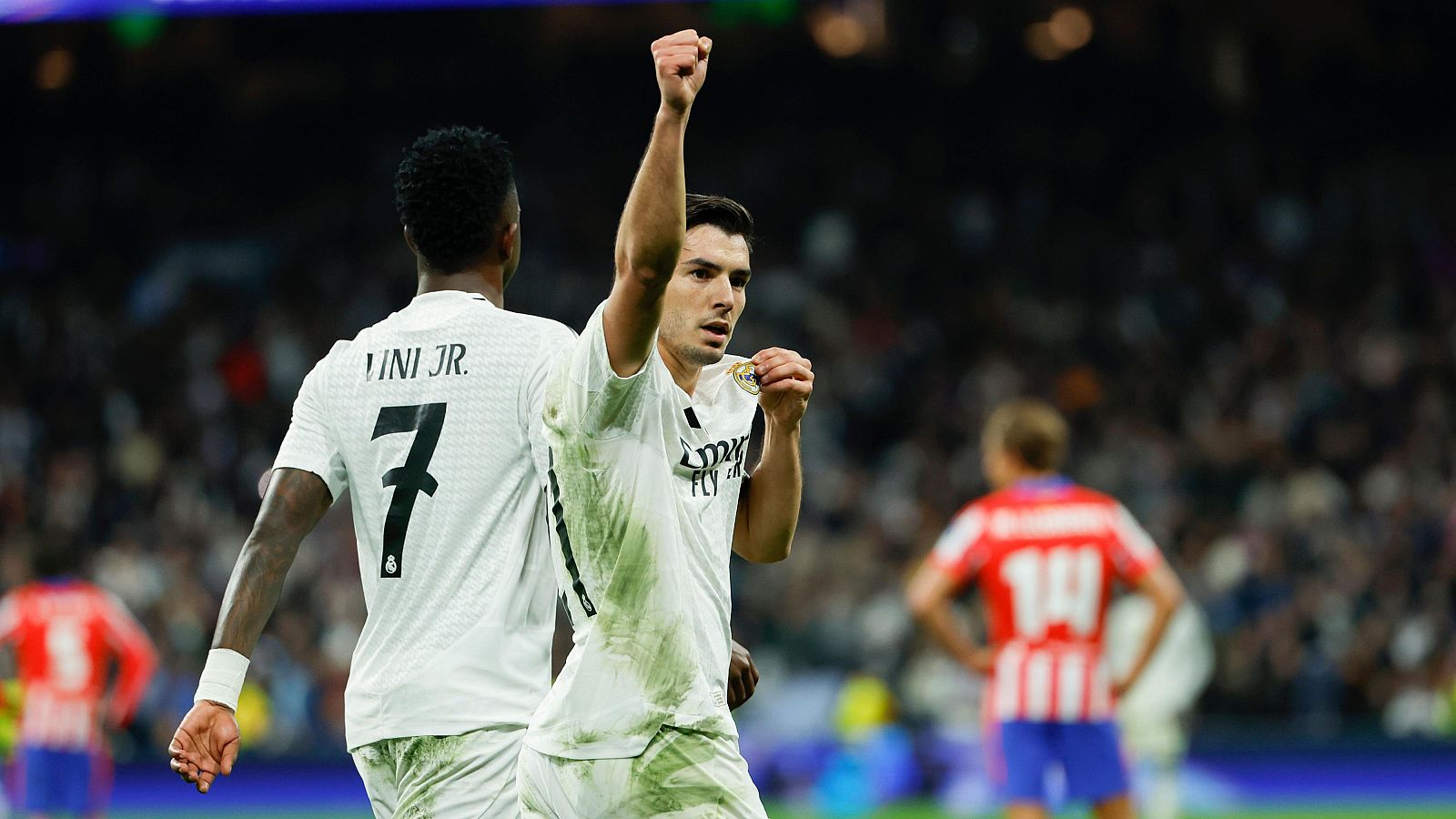 Brahim ha sido autor del gol de la victoria del Madrid.