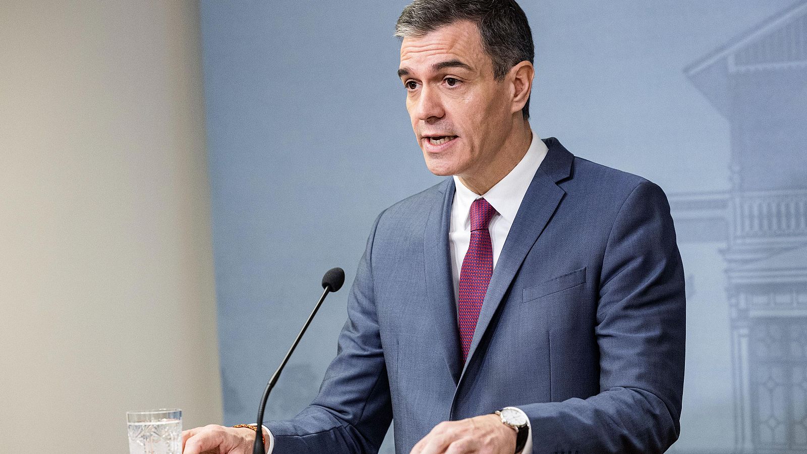 El presidente del Gobierno, Pedro Sánchez, en una imagen este miércoles en Finlandia