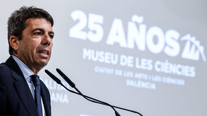 El president de la Generalitat Valenciana, Carlos Mazón, este jueves