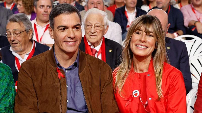 El presidente del Gobierno, Pedro Sánchez, y su mujer Begoña Gómez, en una imagen de archivo.