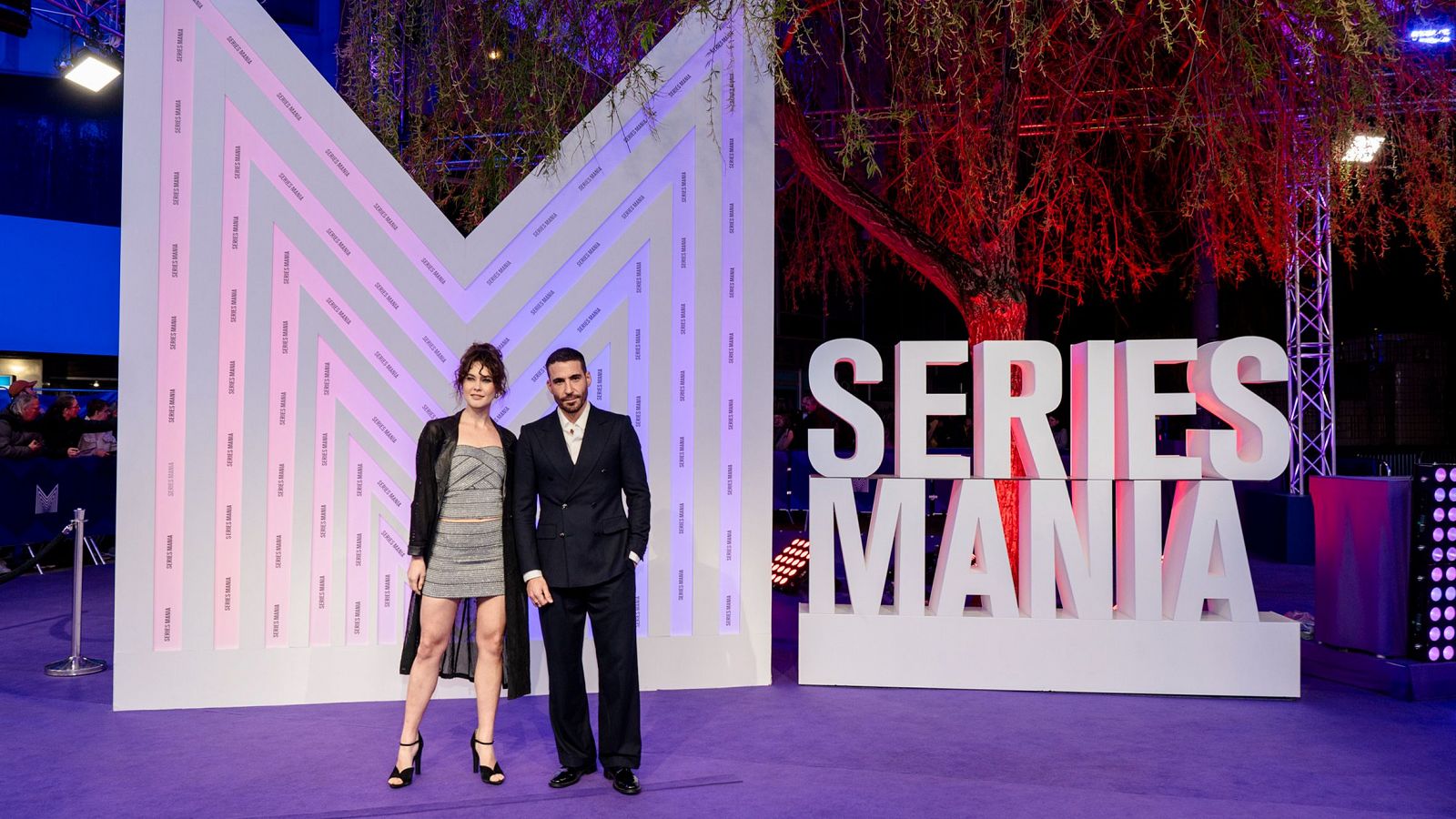 Katia Fellin y Miguel Ángel Silvestre