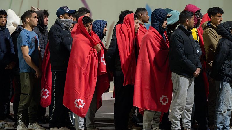 55 migrantes rescatados por la Guardamar Talia en Fuerteventura