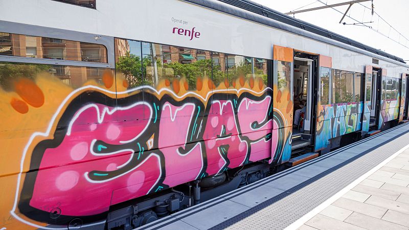 La mayor sentencia de la historia por pintar grafitis: tres años de prisión y una indemnización a Renfe de 155.500 euros