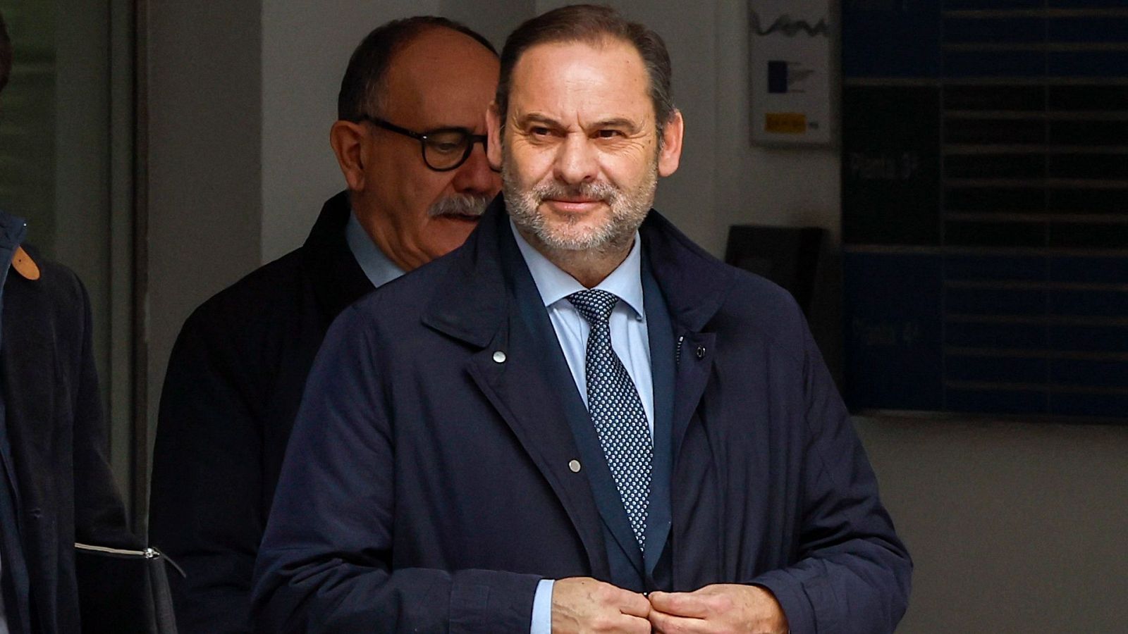 El exministro José Luis Ábalos tras salir del Tribunal Supremo