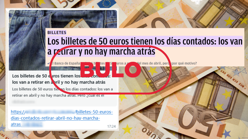 El Banco de España no va a retirar los billetes de 50 euros